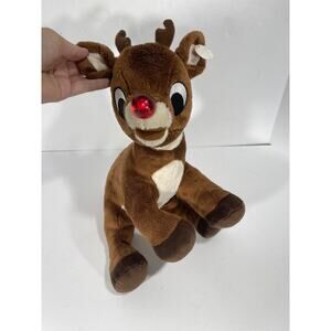 Rudolph the Red-Nosed Reindeer Rudolph Plush with Light Up Nose & Musical